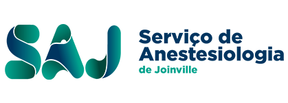 The logo for serviço de anestesiologia de joinville