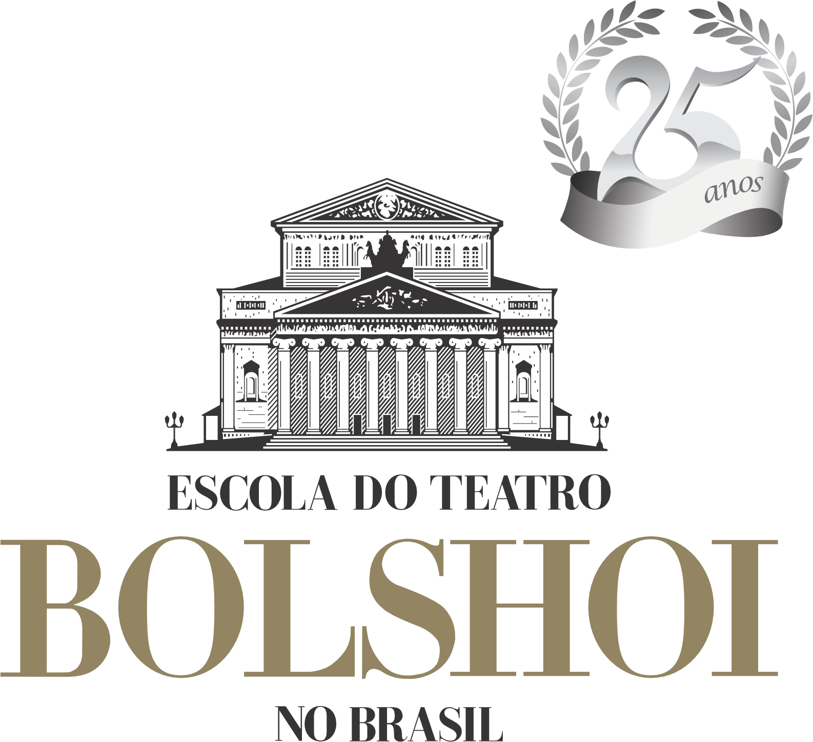 A logo for escola do teatro bolshoi no brasil