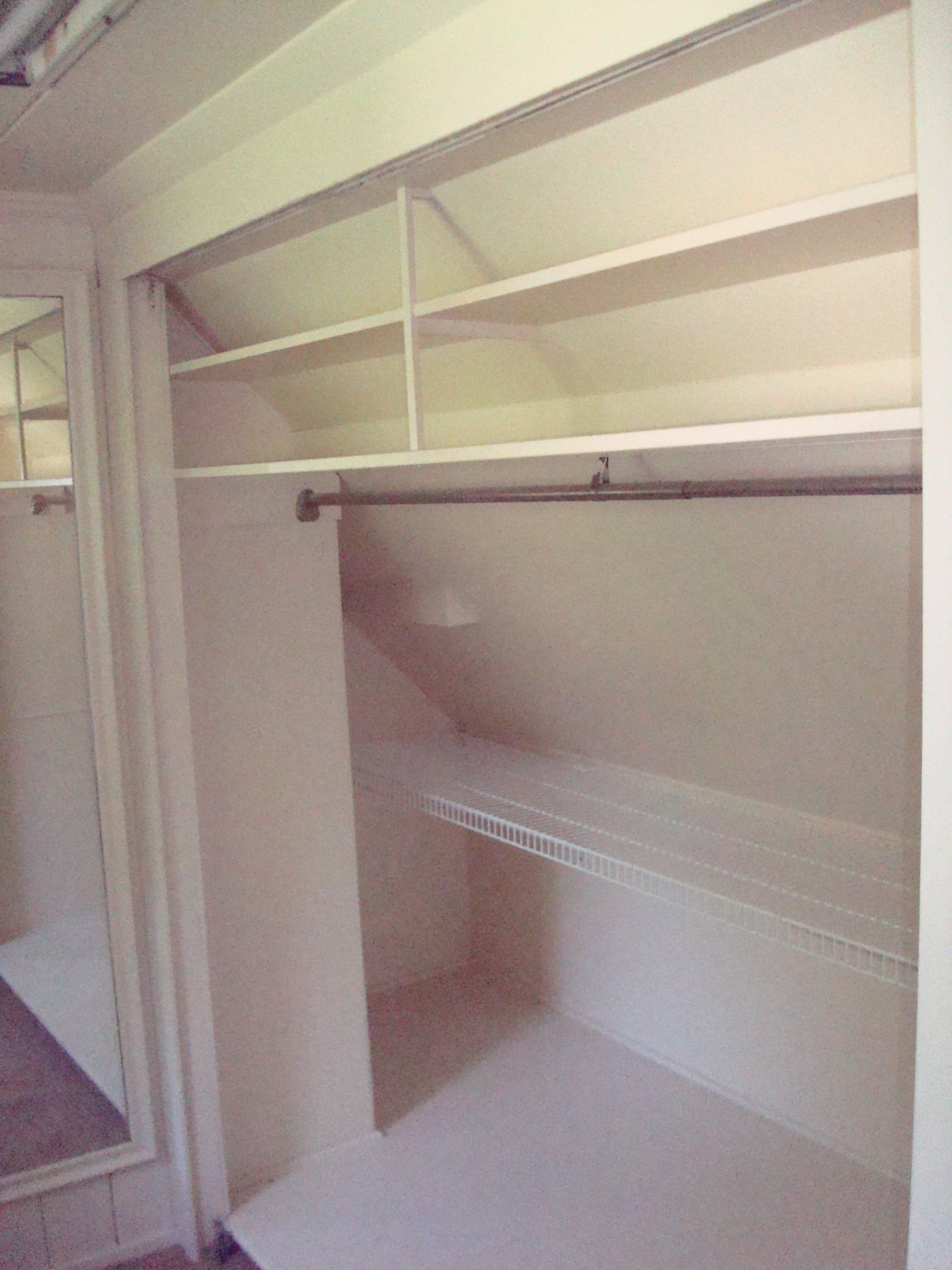 University Lane Apartments Unit 1 closet