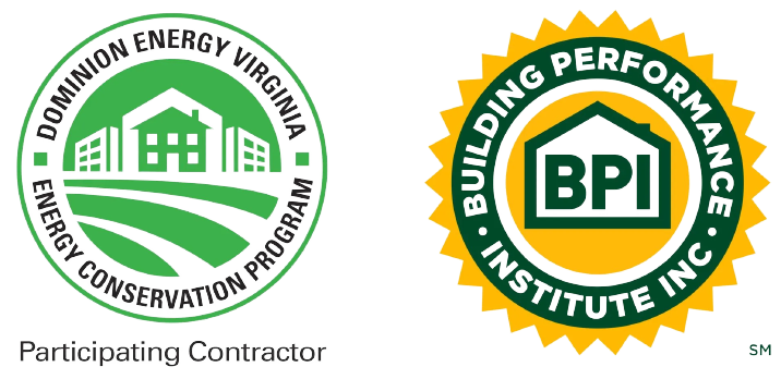 Dominion Energy Virginia & Building Performance Institute Inc Logo's