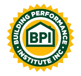 A logo for the building performance institute inc.