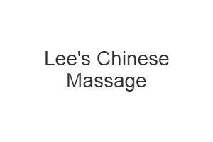 Lee's Chinese Massage