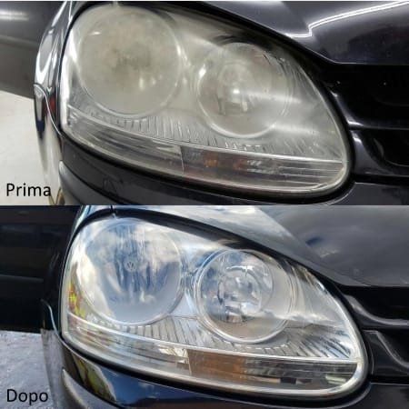 ripristino fari sbiaditi