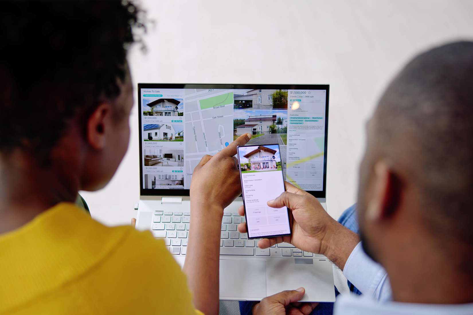 Home construction framing and blueprints representing experienced construction lending support in North Carolina