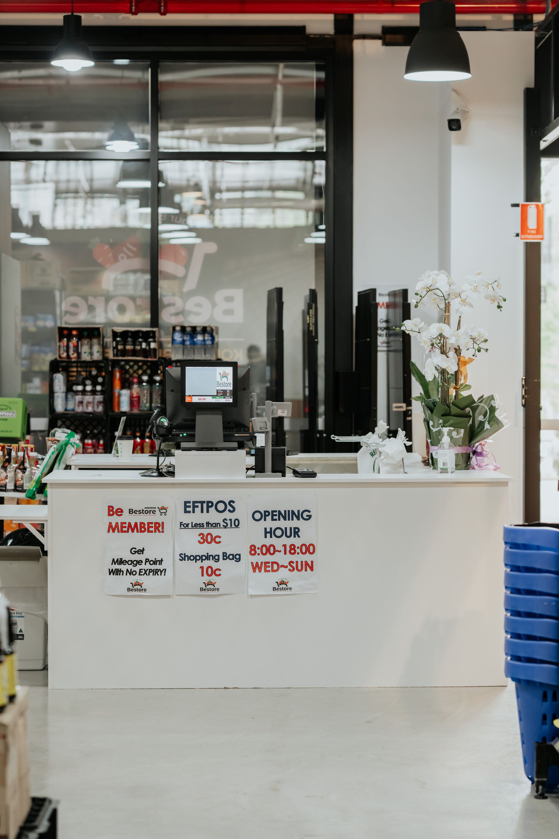 A Counter in a Store With a Computer on It — Moltus Construction in Braddon,  ACT