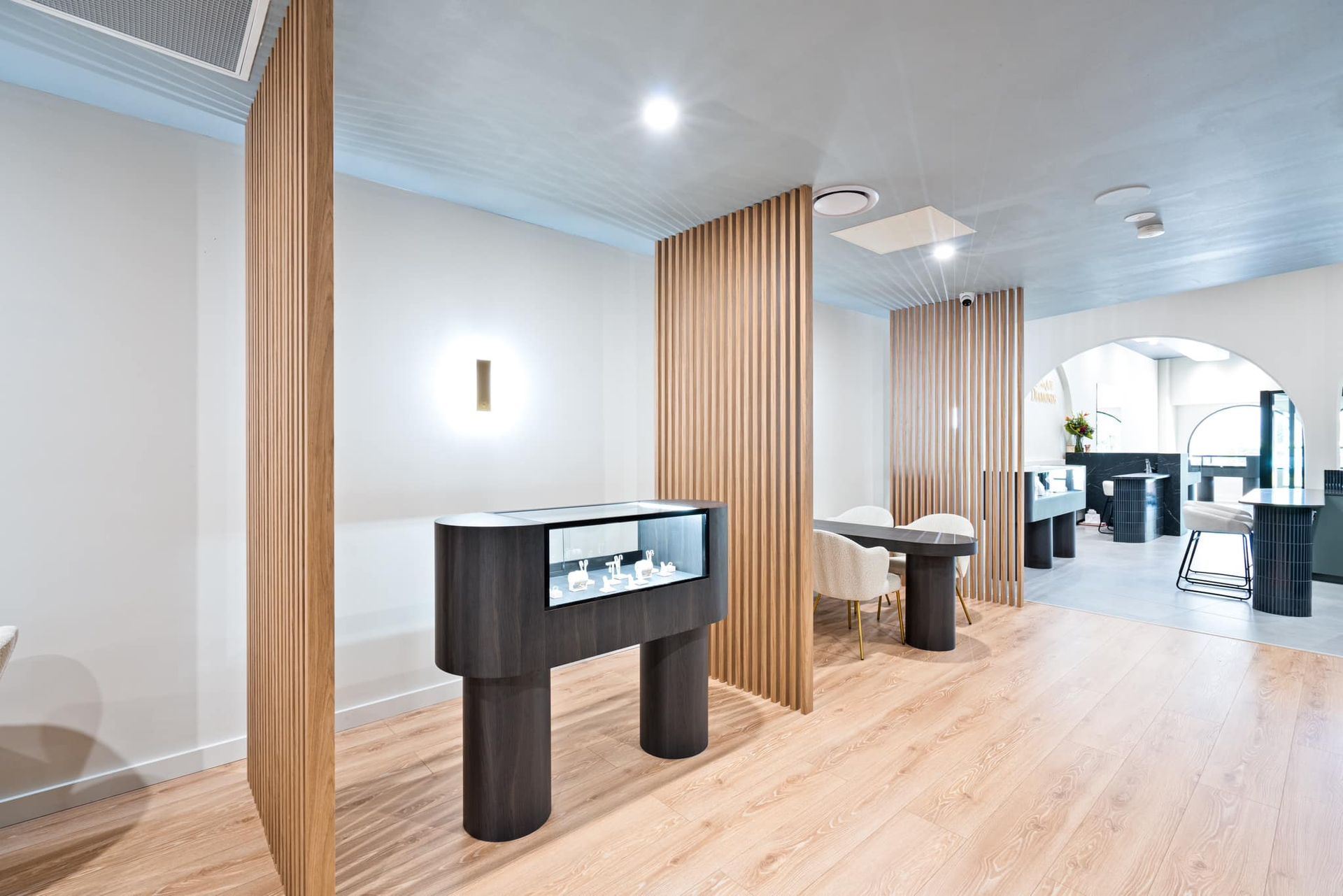 A commercial shop area  — Moltus Construction in Braddon, ACT