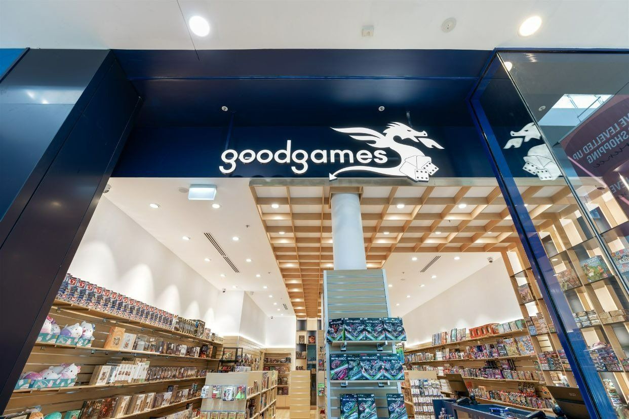 A Store Called Good Games is Located in a Mall — Moltus Construction in Braddon,  ACT