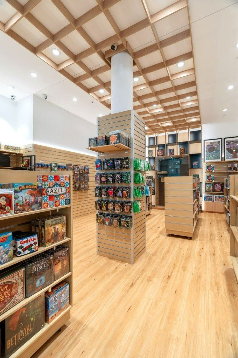 A Store Filled With Lots Of Shelves And Toys — Moltus Construction in Brisbane, QLD