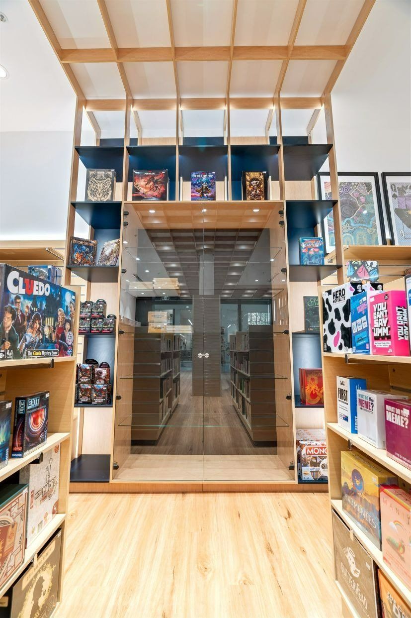 A Store Filled With Lots of Books and Toys — Moltus Construction in Braddon,  ACT