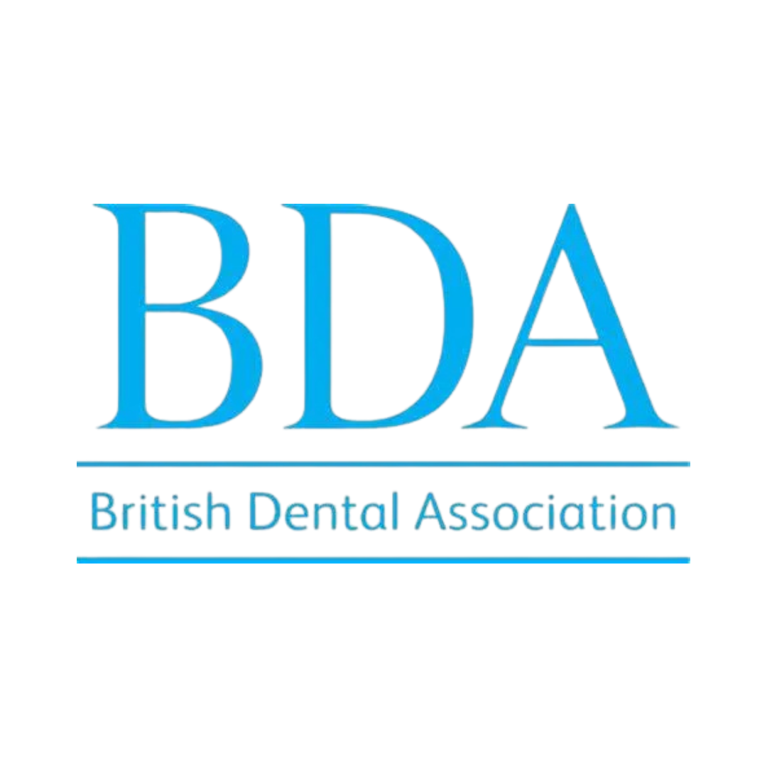 Logo for the British Dental Association, featuring the letters