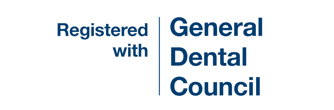 Logo of the General Dental Council, with text that reads