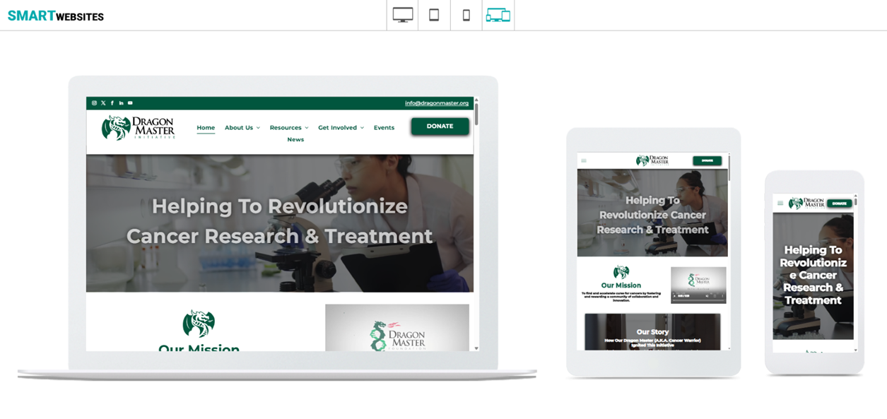 Give Back SMART Websites - Dragon Master Initiative