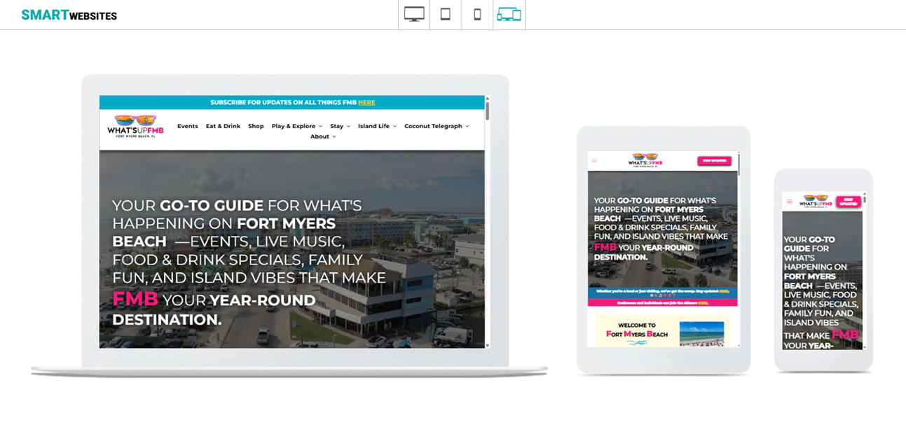 Give Back SMART Websites - What's Up FMB