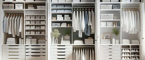 Closet storage solutions 