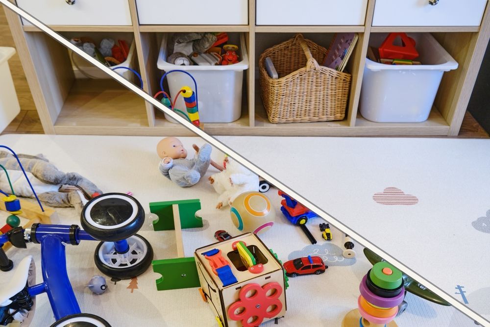 Kids room organization hacks