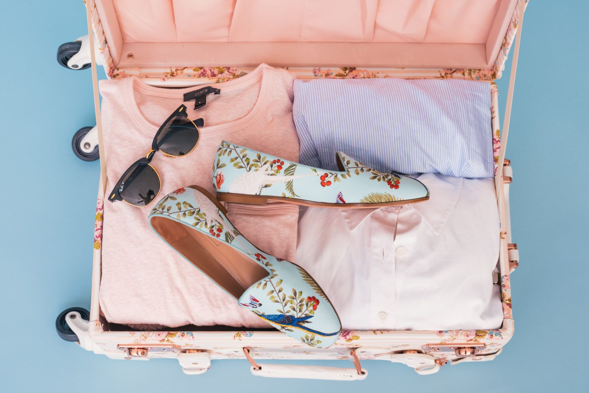 Organized Suitcase