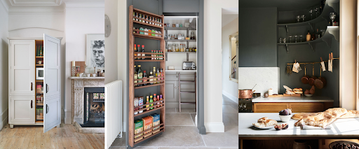 organizing small kitchen pantry