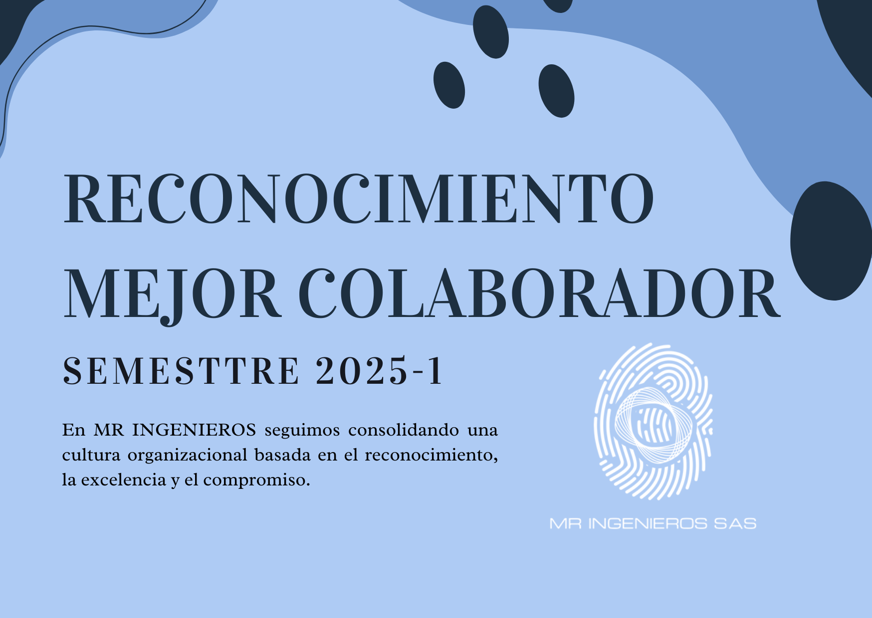 En MR INGENIEROS seguimos consolidando una cultura organizacional basada en el reconocimiento, la ex