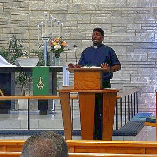 Vicar Johniel Preaching