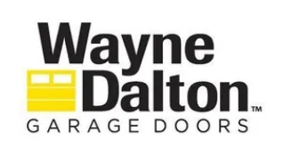 Wayne dalton garage doors logo on a white background