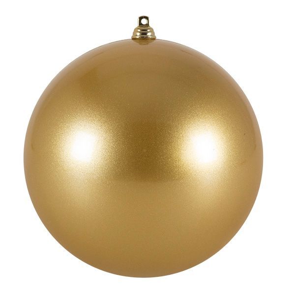 Gold Metallic Finish Shatterproof Bauble - 140mm