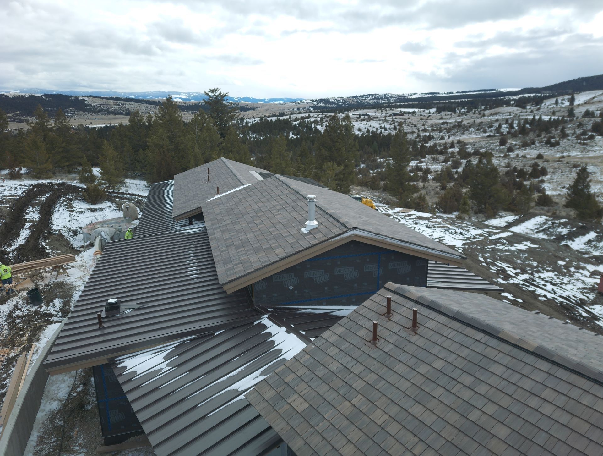 helena roof snow removal, heat tape installer helena mt, ice dam prevention helena mt