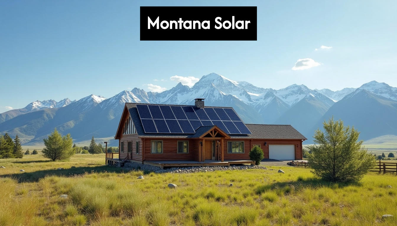 Montana Solar, Solar Montana, Solar Financing Montana, Montana Solar Financing Options