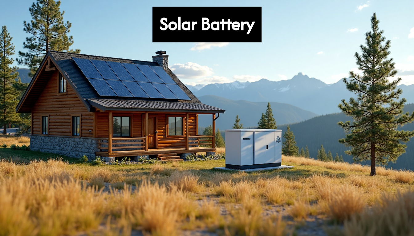 Solar Battery Storage Montana, Montana Solar Battery Storage, Montana Solar, Solar Montana