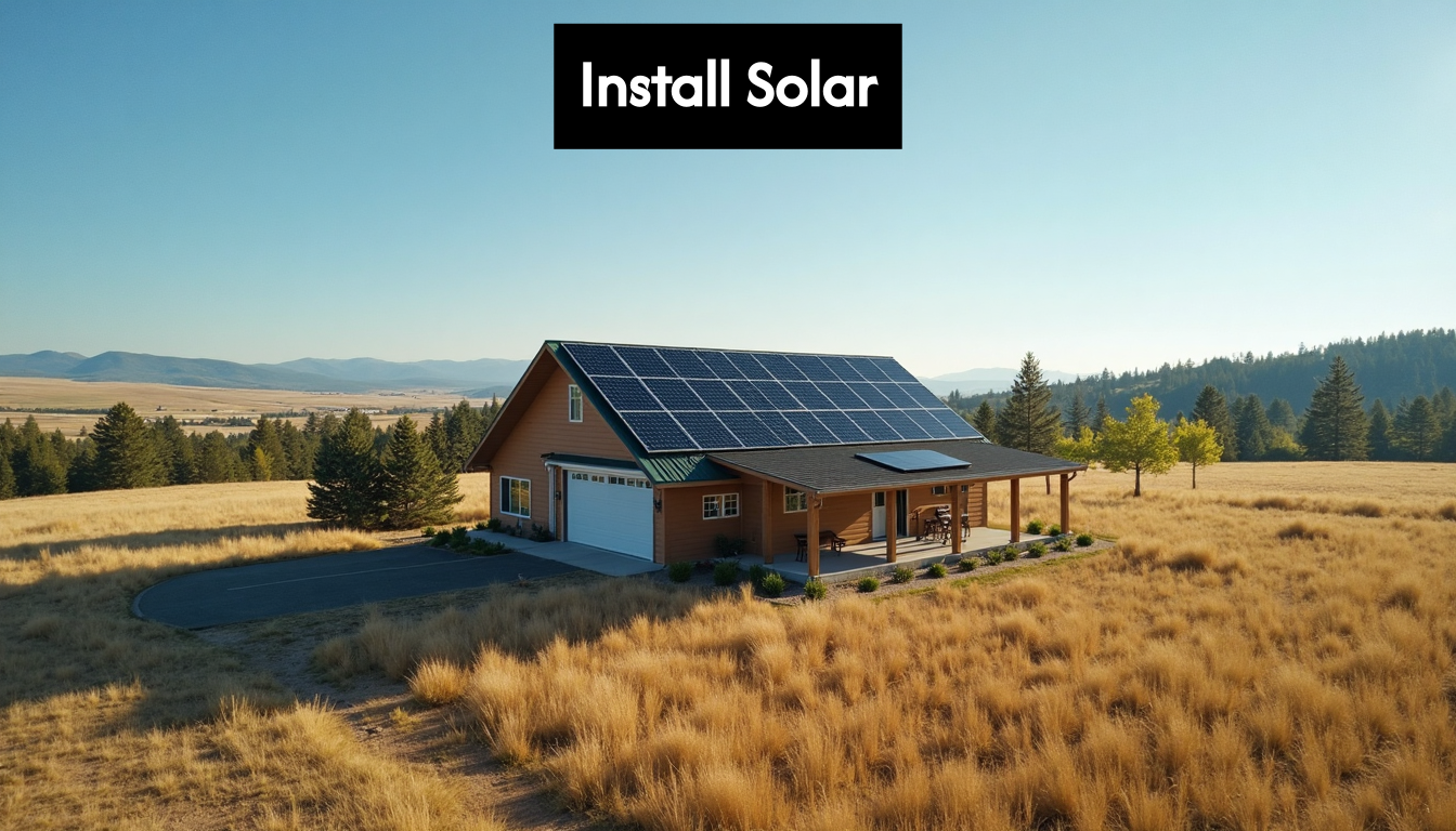 best time of year to install solar, best time of year to install solar in Montana,