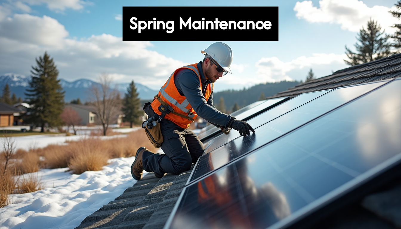 solar panel maintenance Montana, solar panel Maintenance, Solar Montana