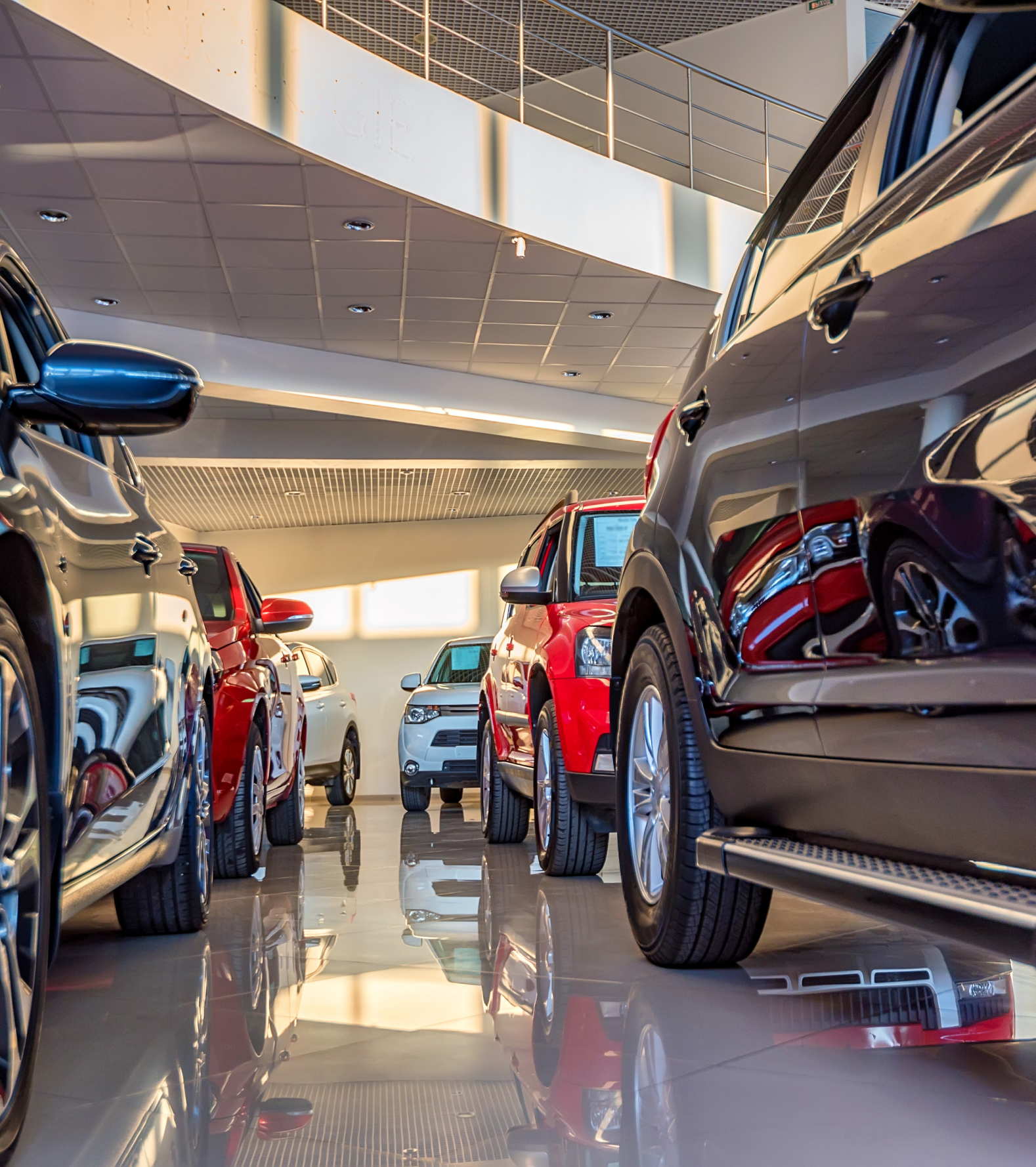 Cars in showroom | Okemos Marathon