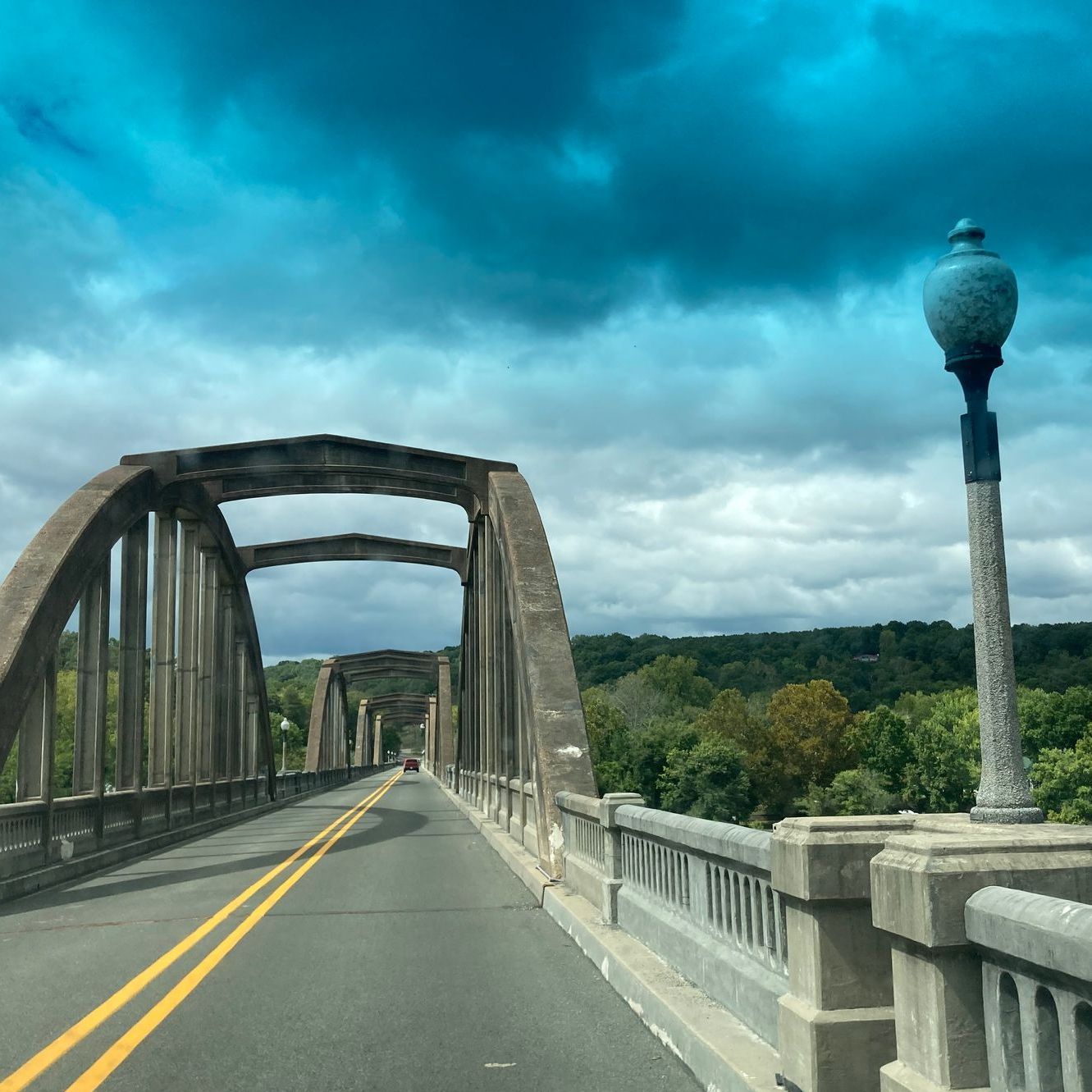 Cotter Arkansas bridge photo by Shirley Freeman