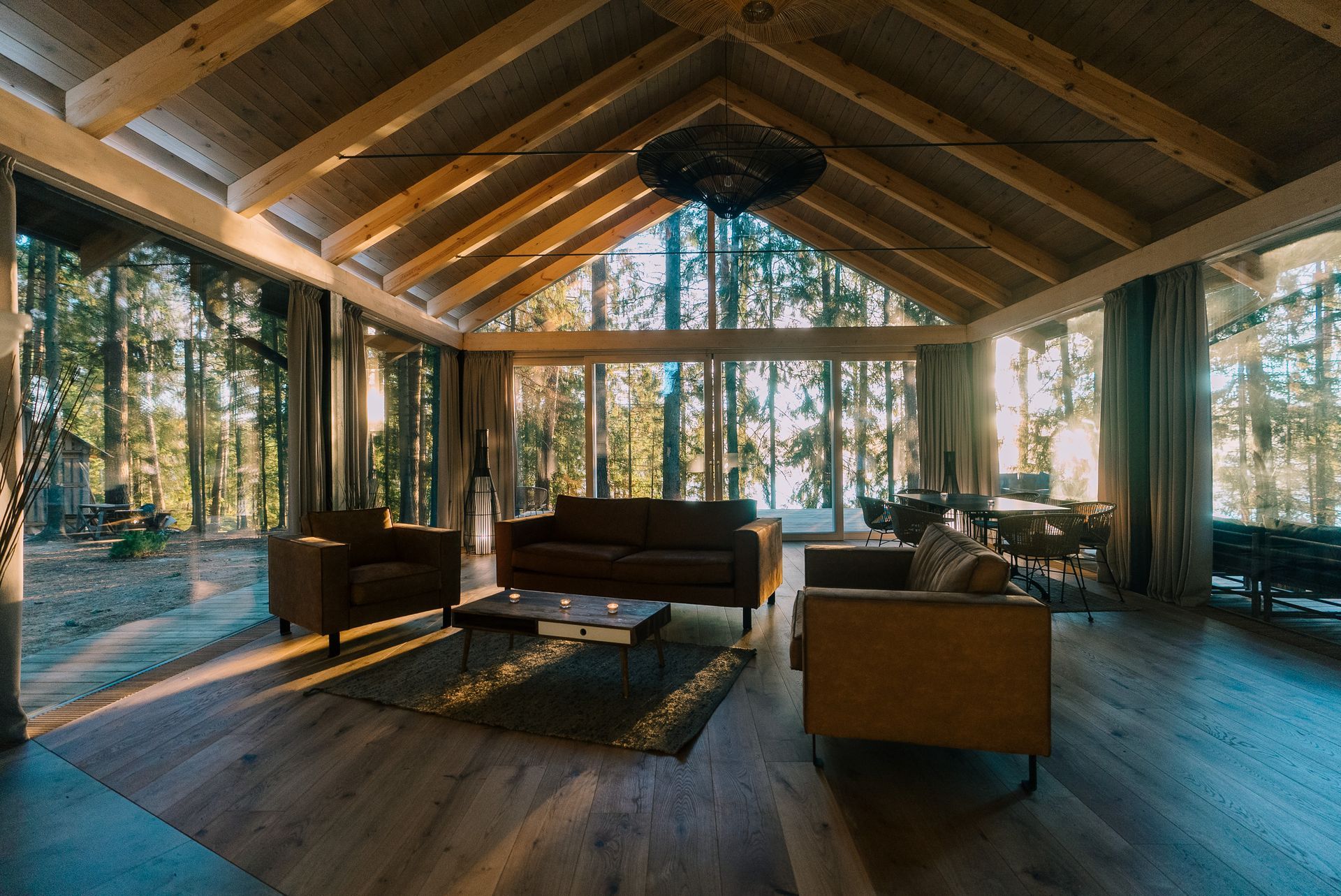 A group of people are riding bicycles down a curvy road.