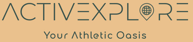 A logo for active explore your athletic oasis