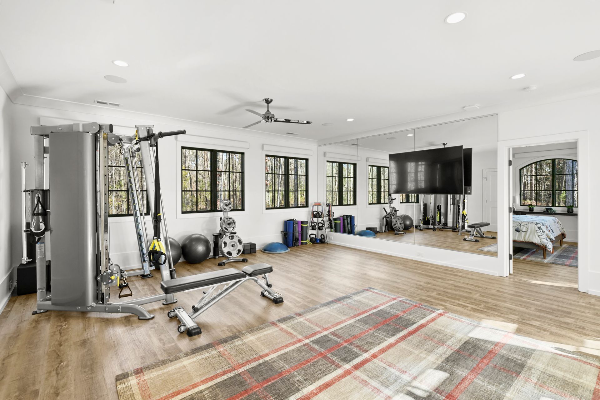 Spacious Gym Room — Charlotte, NC — Harland Building Group
