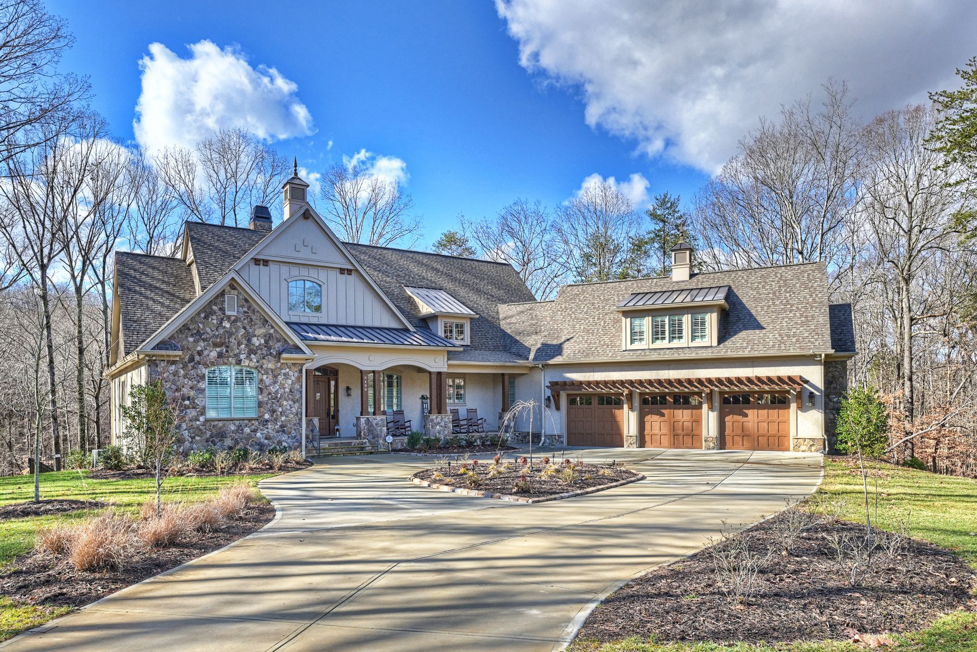 Facade of Beautiful House — Charlotte, NC — Harland Building Group
