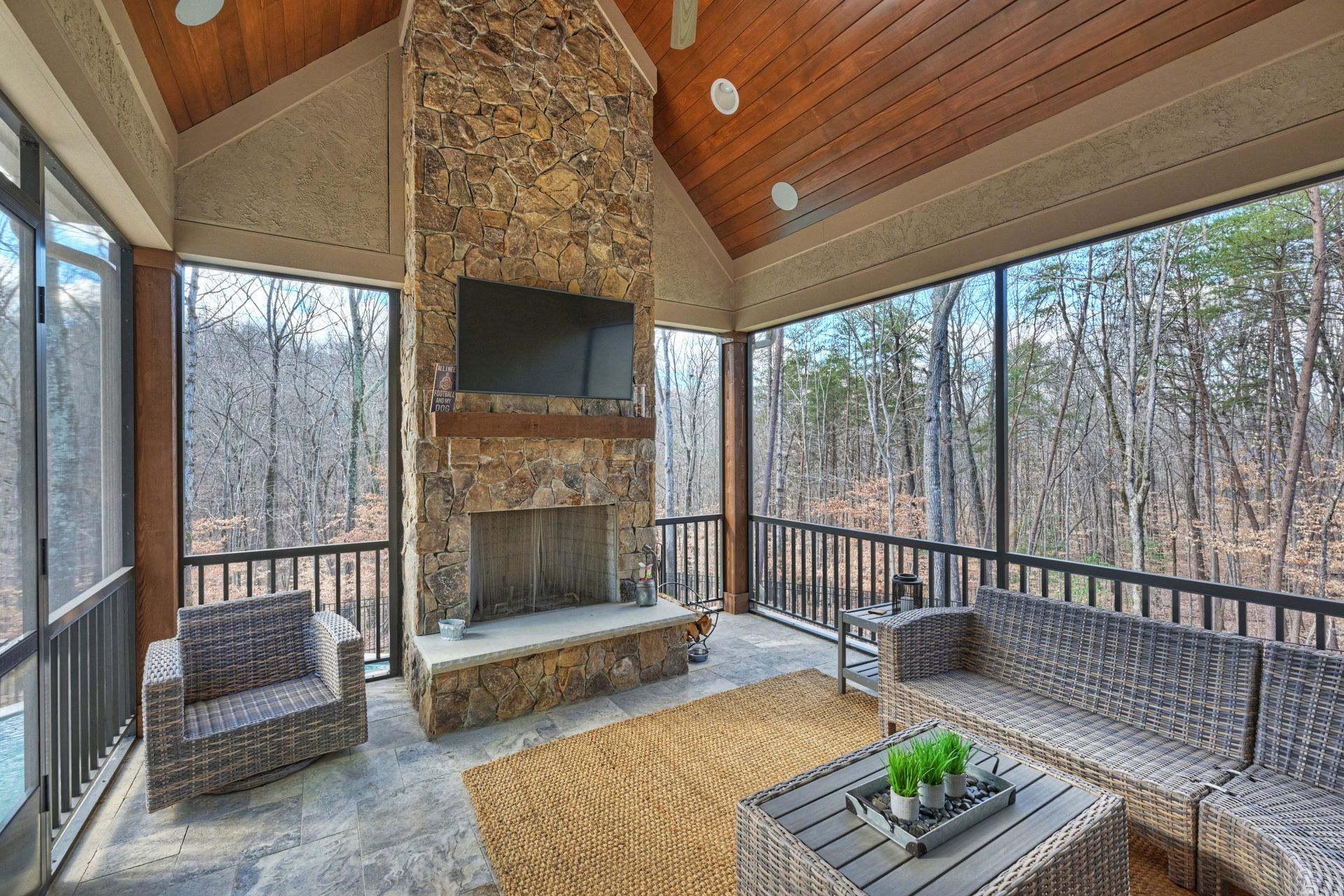 Outdoor WIth Fireplace — Charlotte, NC — Harland Building Group