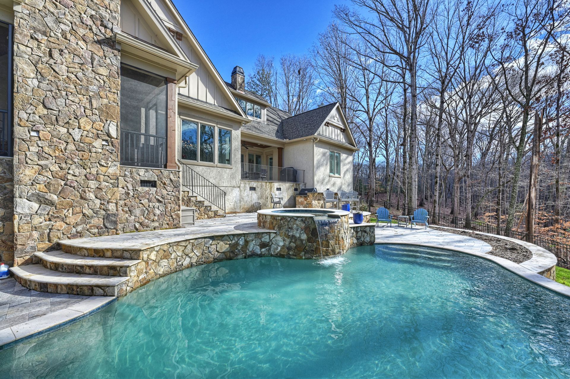 House With Pool — Charlotte, NC — Harland Building Group