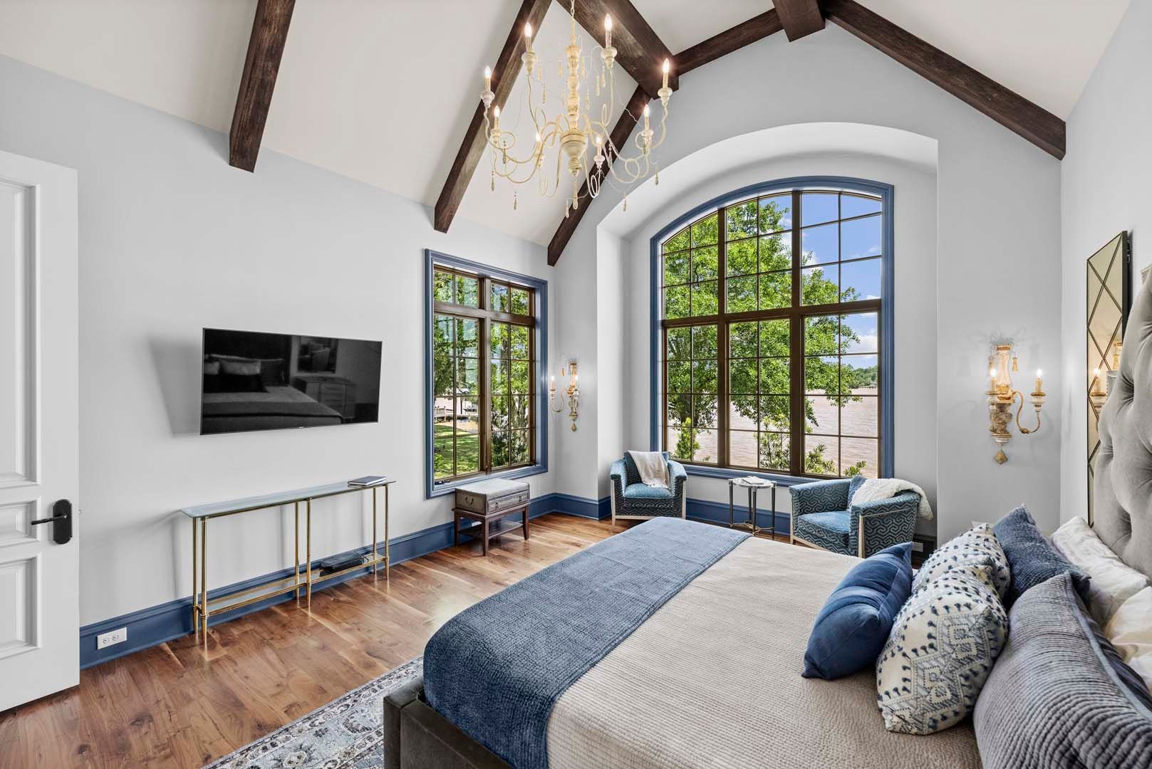 Classy Interior Bedroom — Charlotte, NC — Harland Building Group