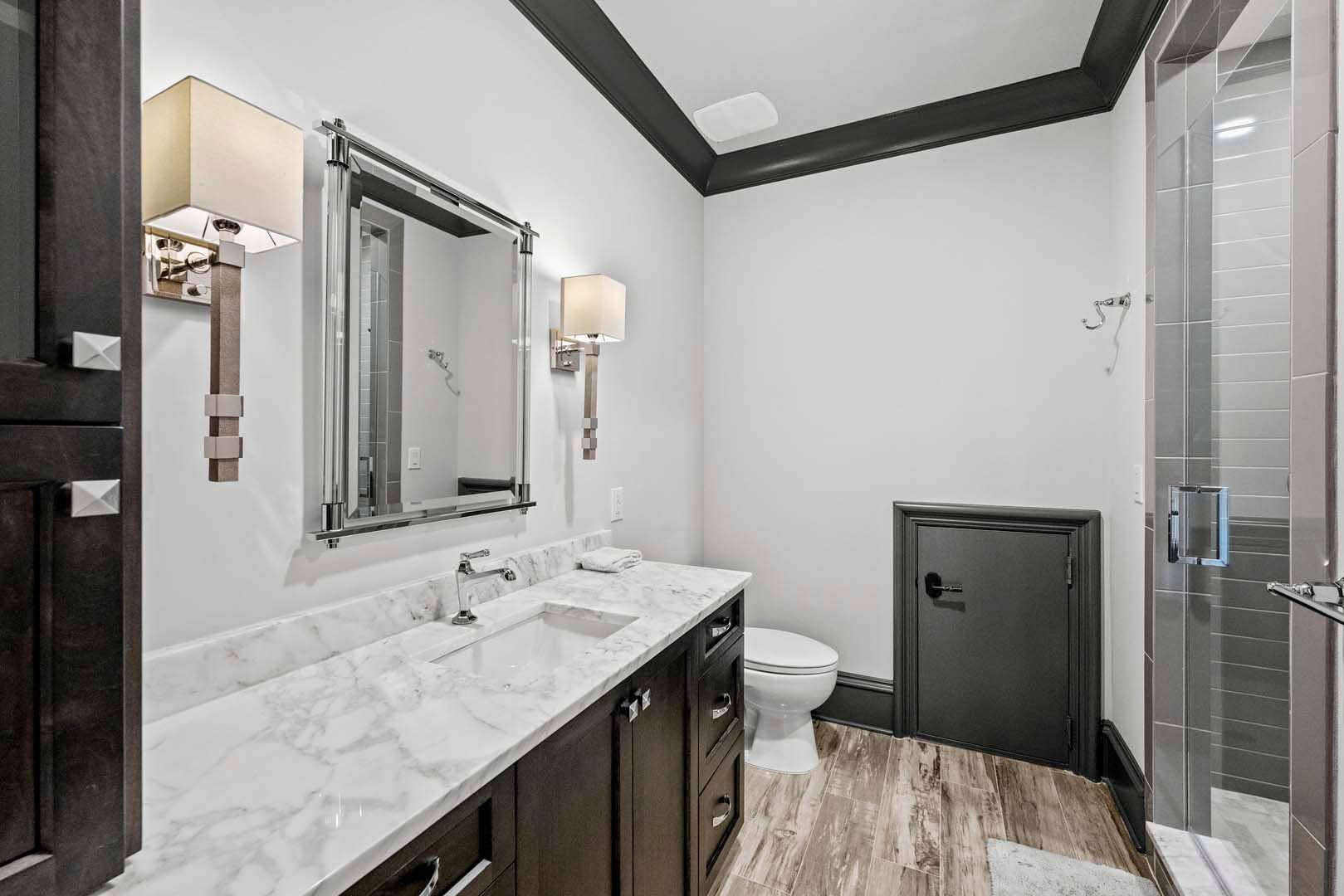 Classy House Interior With Mirror — Charlotte, NC — Harland Building Group