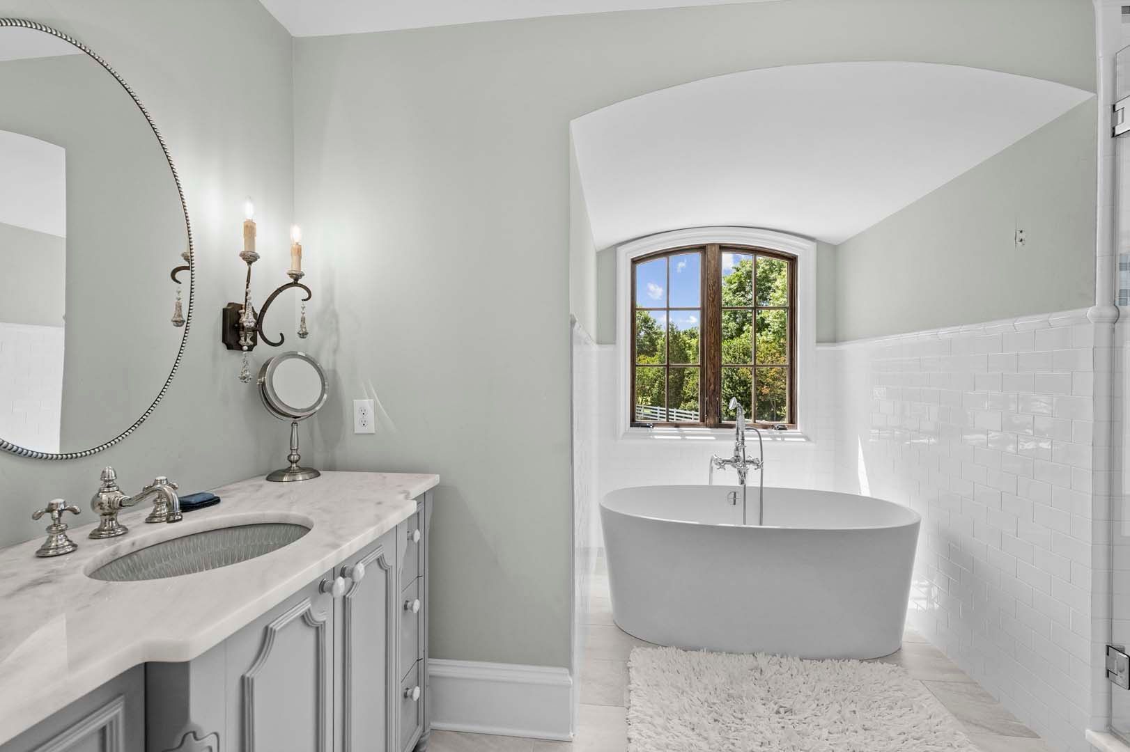 Classy Interior Bathroom — Charlotte, NC — Harland Building Group