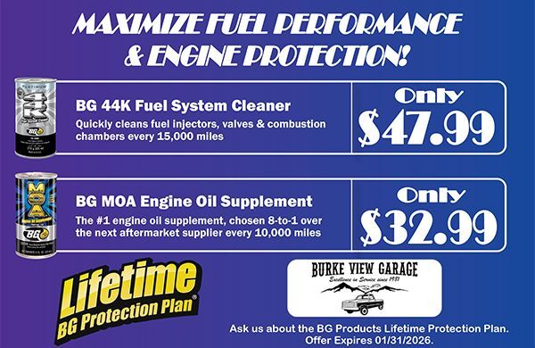 Specials | Burke View Garage