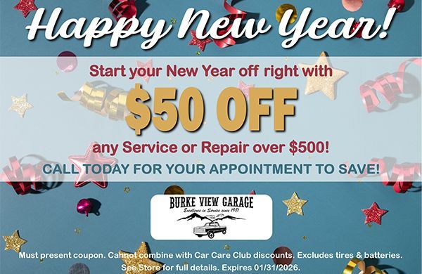 Specials | Burke View Garage