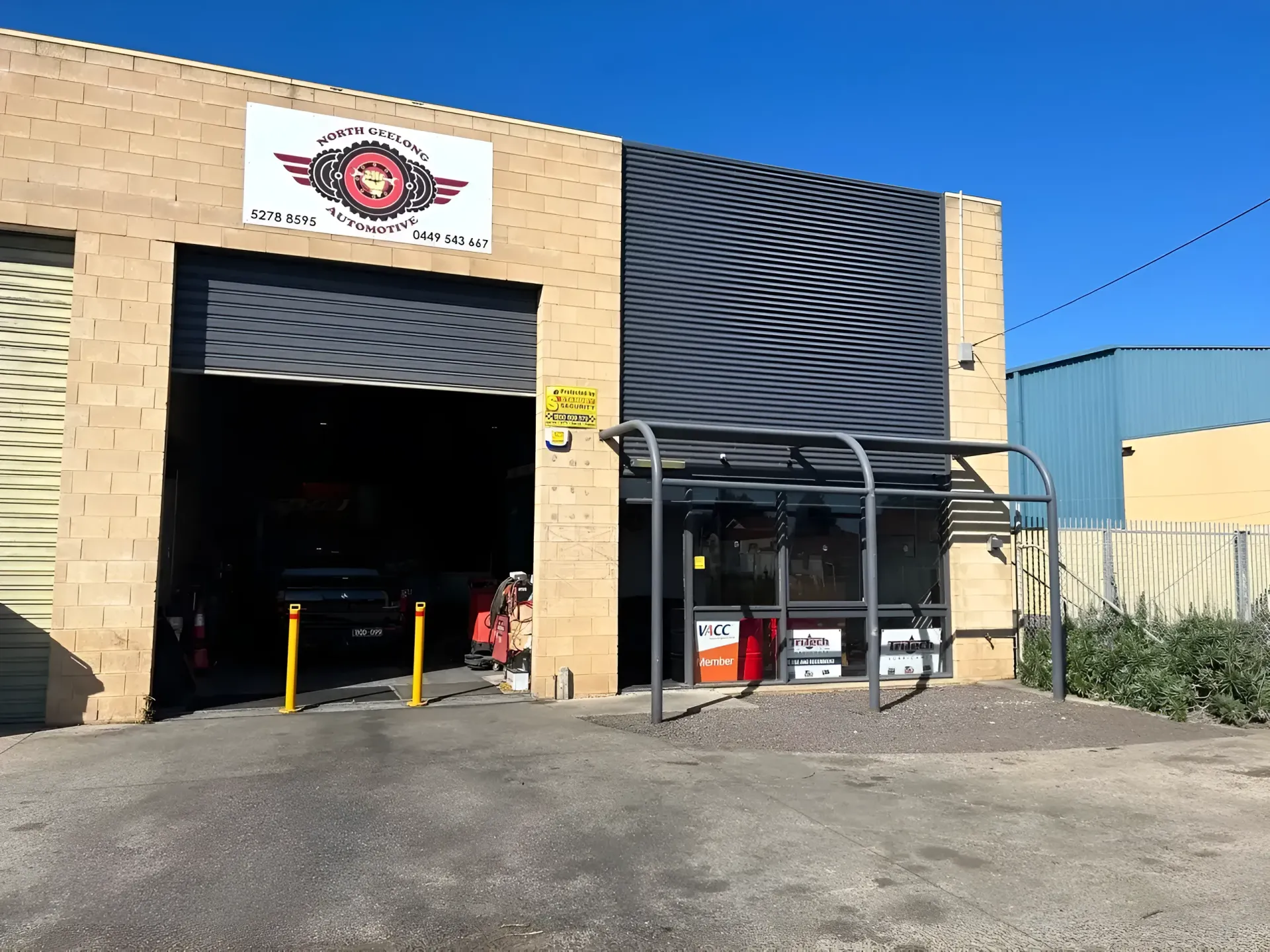 A Workshop With A Logo That Says North Coast Automotive — North Geelong Automotive In North Geelong, VIC