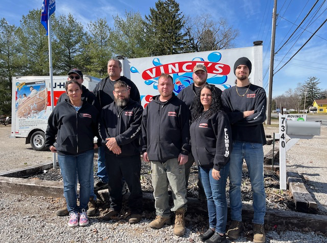 The staff at Vince's Drain Cleaning and Plumbing