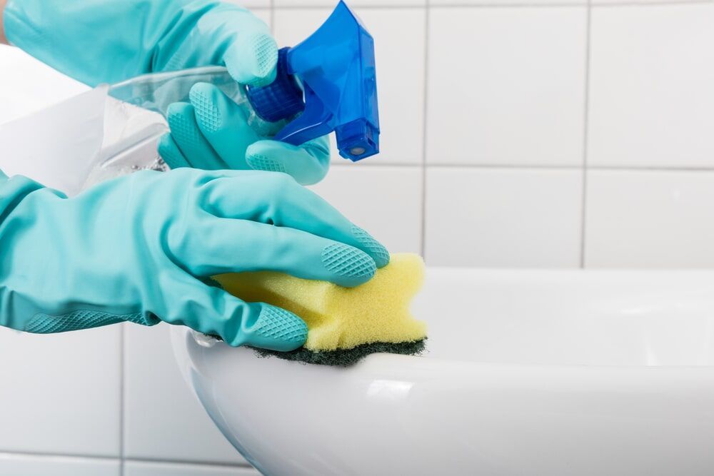 Bathroom Cleaning — House Maintenance in Mittagong, NSW