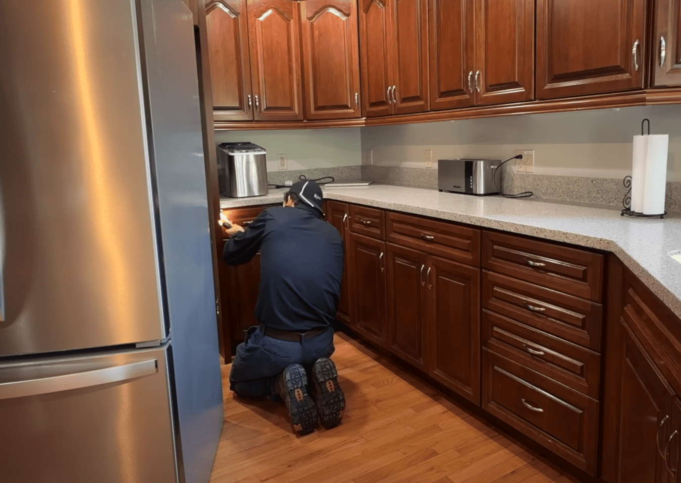 Pest Control | Spraying Insecticide Indoors | Cockroaches