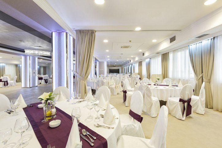 Golden Palace Venue — Luxury Banquet Hall Interior in Dallas, TX