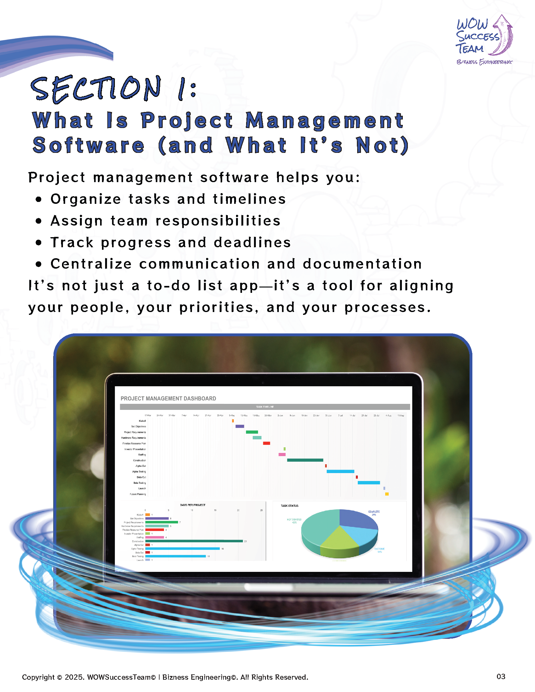 A poster explaining top tools for customer relationship management