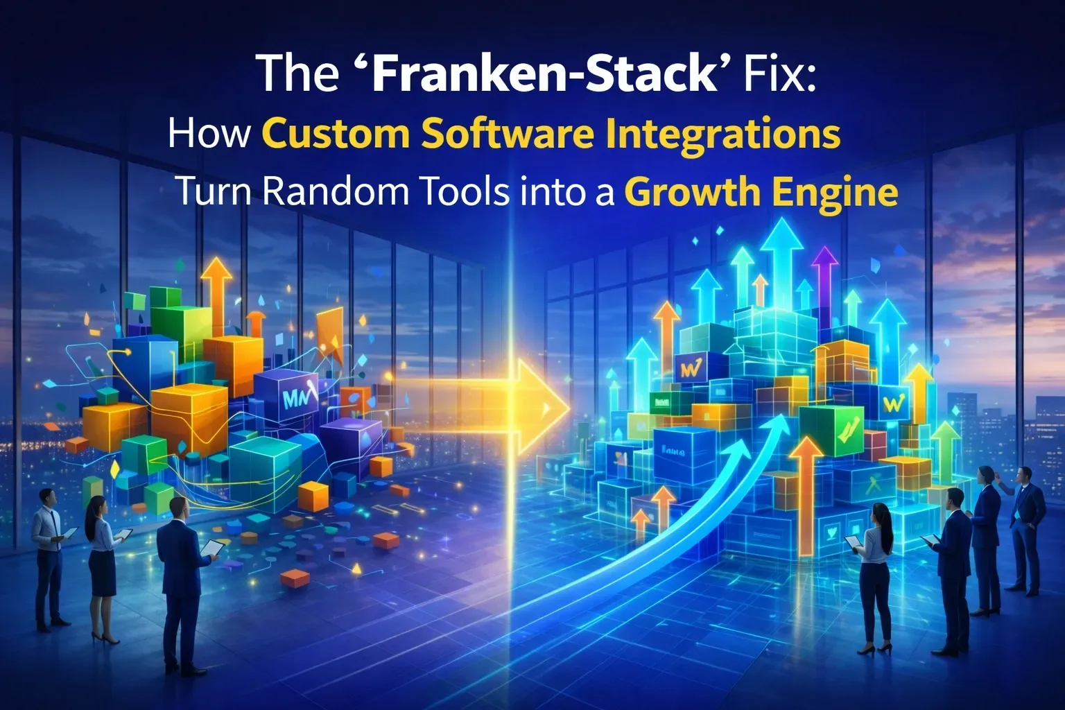 The 'Franken-Stack' Fix: How Custom Software Integrations Turn Random Tools into a Growth Engine